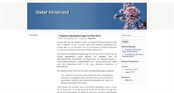 Desktop Screenshot of dieter-hillebrand.de