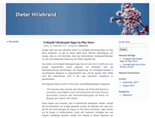 Tablet Screenshot of dieter-hillebrand.de